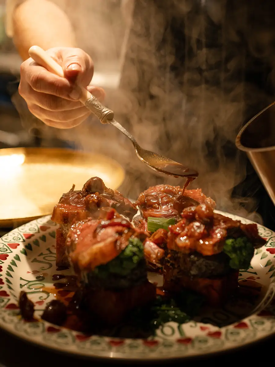 Cooking with Ols Beef Main Course