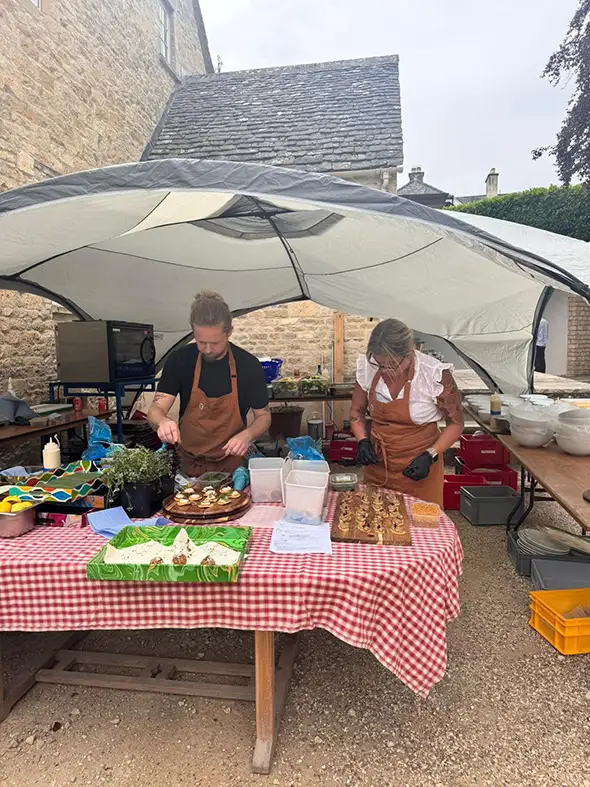 Josser at Home - Outside catering